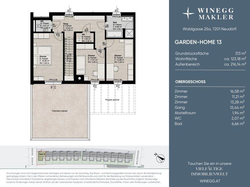 GARDEN-HOME 13 | Obergeschoss