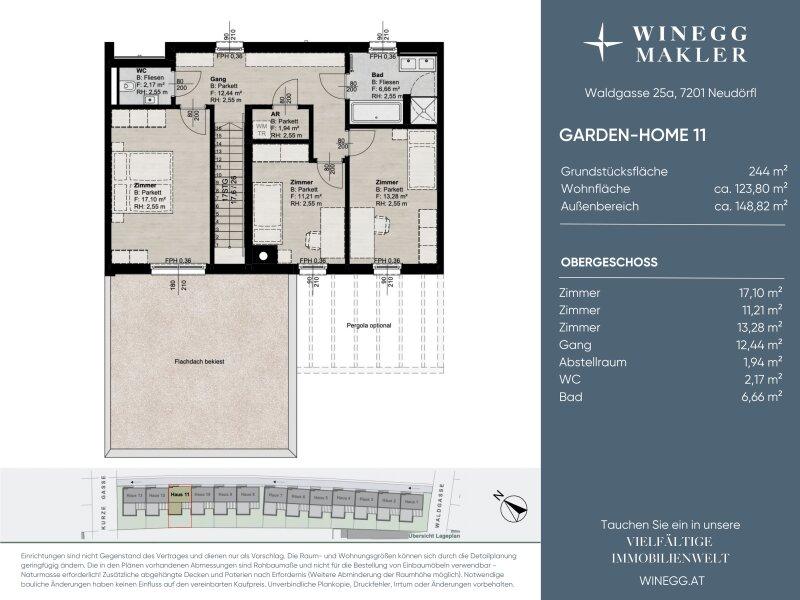 GARDEN-HOME 11 | Obergeschoss