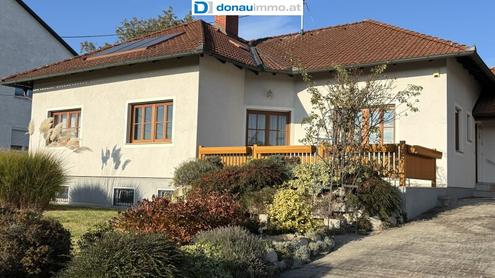 Charmantes Einfamilienhaus (Bungalow) in eine der besten Lagen von Leonding, 4,5 Zimmer, Garten, Terrasse, Garage