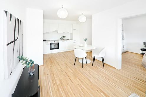 AB NOVEMBER: 3-Zimmer-Wohnung mit Balkon | Fußbodenheizung | Kellerabteil | FLO7