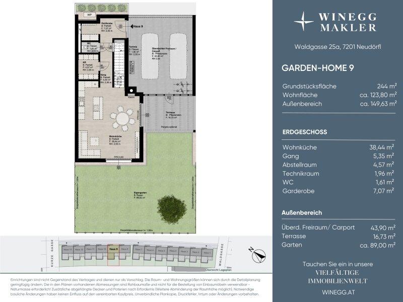 GARDEN-HOME 9 | Erdgeschoss
