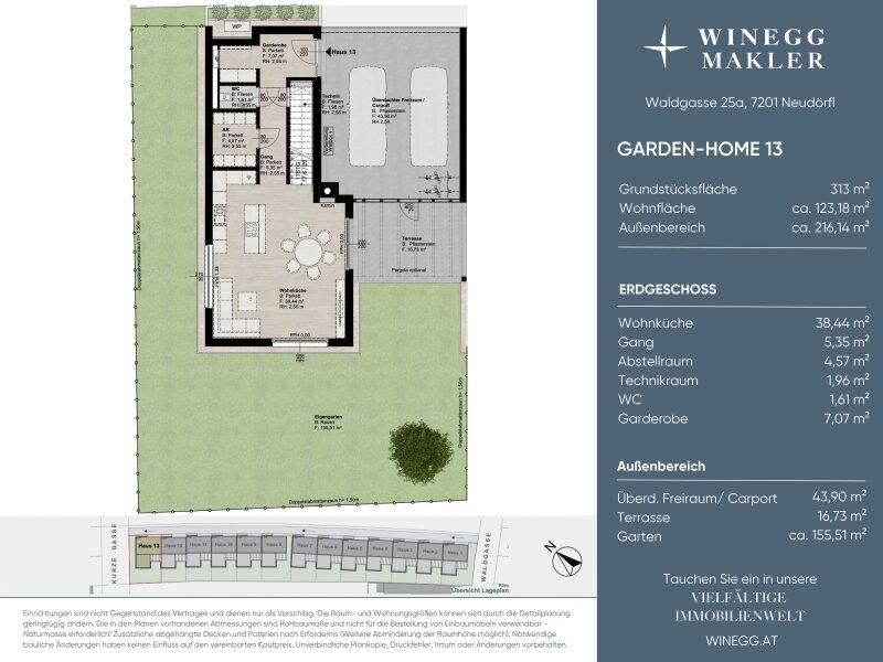GARDEN-HOME 13 | Erdgeschoss