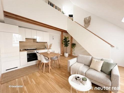 THE SKY IS THE LIMIT - TERRASSE - MAISONETTEWOHNUNG MIT GROSSZÜGIGEN GALERIEBEREICH - NÄHE U4/U6 LÄNGENFELDGASSE