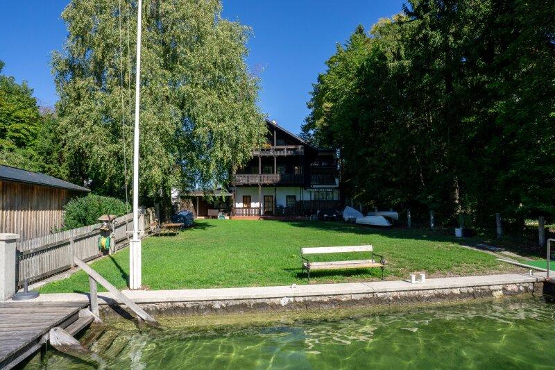Unmittelbarer Seezugang vom Hausgarten aus