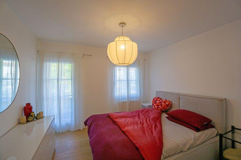 Zimmer mit Ausgang auf den Westbalkon