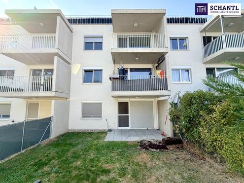 Wohnen mit Wohlf�hlfaktor - Traumhafte Gartenwohnung mit Terrasse & Garage