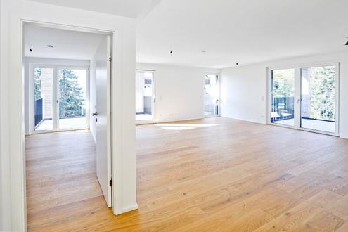 WOLKE SIEBEN - Traumhafte 3-Zimmer Wohnung mit 2 Balkonen - Erstbezug!