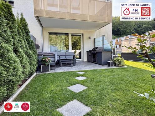 Exklusive Gartenresidenz am Wienerwald - 4-Zimmer-Neubauwohnung mit 165 m² Privatgarten in Bestlage von Purkersdorf