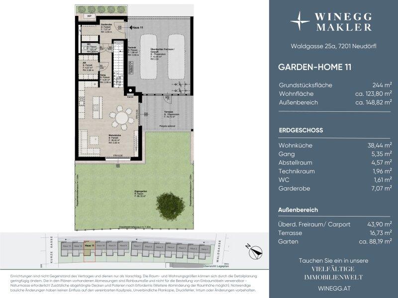 GARDEN-HOME 11 | Erdgeschoss