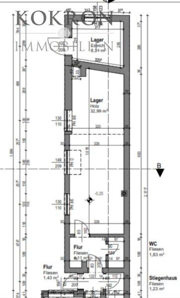 Grundriss Anbau wurde als Galerie genutzt