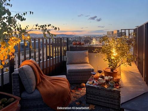 360� Wienblick - inklusive: Sanierte DG-Maisonette, ca. 127 m2 + 3 Freifl�chen - 8 Minuten zur City (U1)