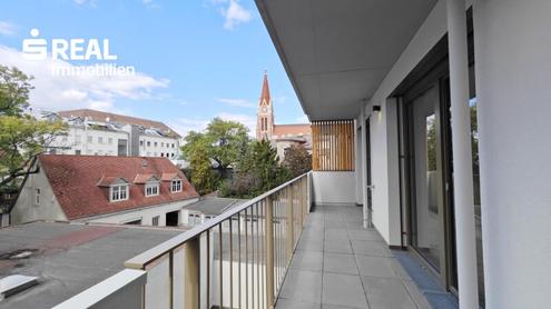 3-Zimmer-Erstbezug mit hofseitigem Balkon