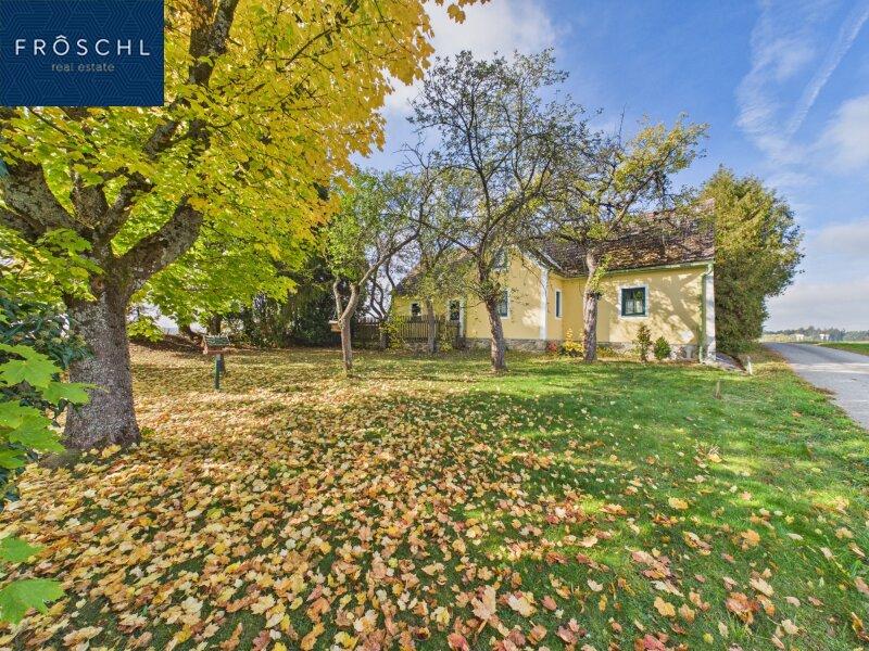 Wohnhaus mit sch�nem Garten und altem Baumbestand