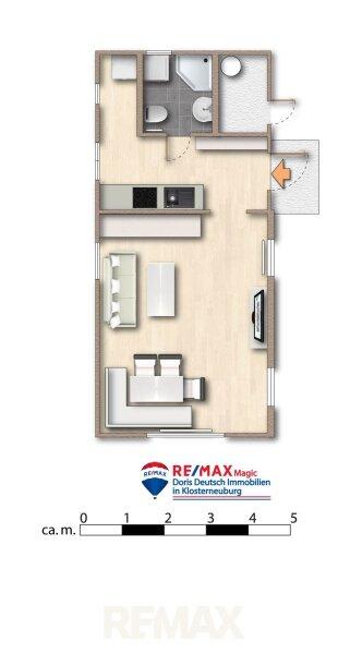 Grundriss m�bliert