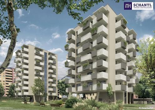 Über den Dächern von Klagenfurt - 2-Zimmer-Neubau mit 16 m² Balkon