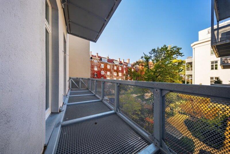 Balkon in Fertigstellung