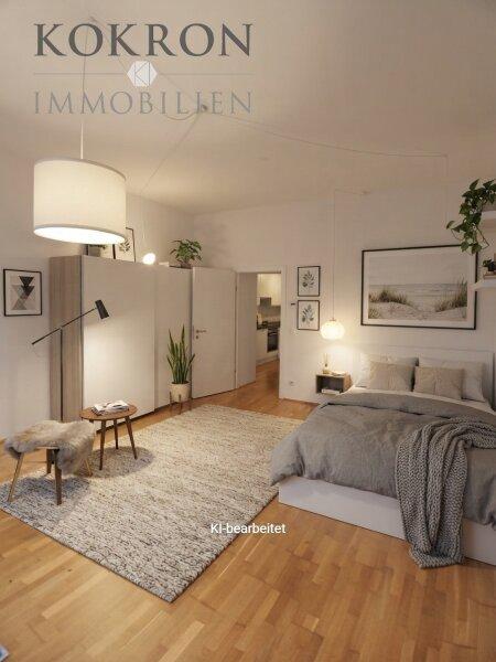 Super modern eingerichtetes Schlafzimmer