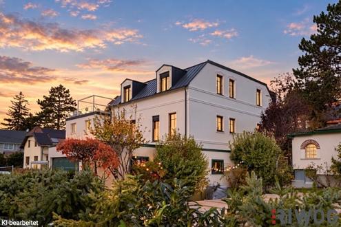 KLASSISCHE ELEGANZ. MODERNER LUXUS. | Exklusive Doppelhaushälften | Holzmassiv | Raumhöhen bis ca. 3 m | 7 Zimmer | Luftwärmepumpe, Wohnraumlüftung & Klima | Dachterrassen-Option | PKW-Stellplatz