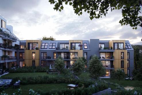 STOCK IM WEG - Moderne Familien Dachgeschosswohnung mit Terrasse 
