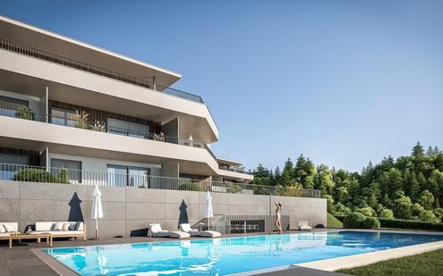 Gartenwohnung in Pörtschach am Wörthersee +  Infinity-Pool 