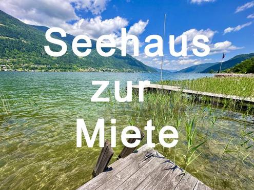 Seehaus am Ossiacher See zur Miete  Sommer 2023  