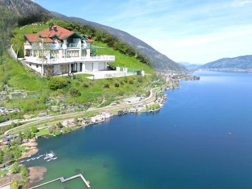Sonnenvilla  ber dem Ossiacher See  