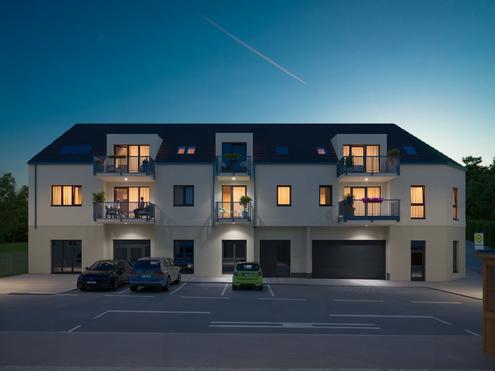 ++ NEUBAUPROJEKT in KRITZENDORF ++ DREI Zimmer mit BALKON im DG