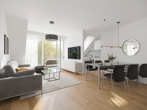 ++ NEUBAU in KRITZENDORF ++ VIER Zimmer mit BALKON
