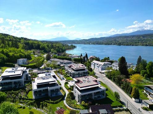 Wrthersee-Wohnung mit Pool in Bestlage - Velden