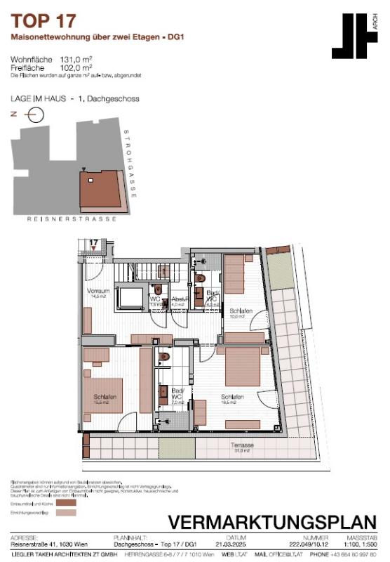 Top17Plan 1. Etage