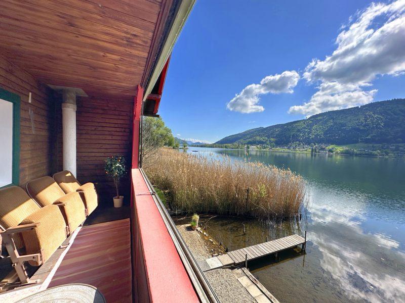 Ausblick Balkon