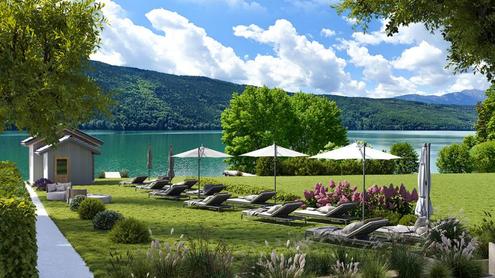 Wunderbare Seegartenwohnung am Millstätter See