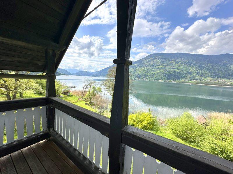 Seeblick Balkon