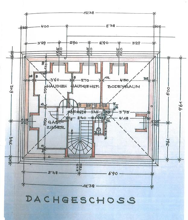 Plan Dachgeschoss