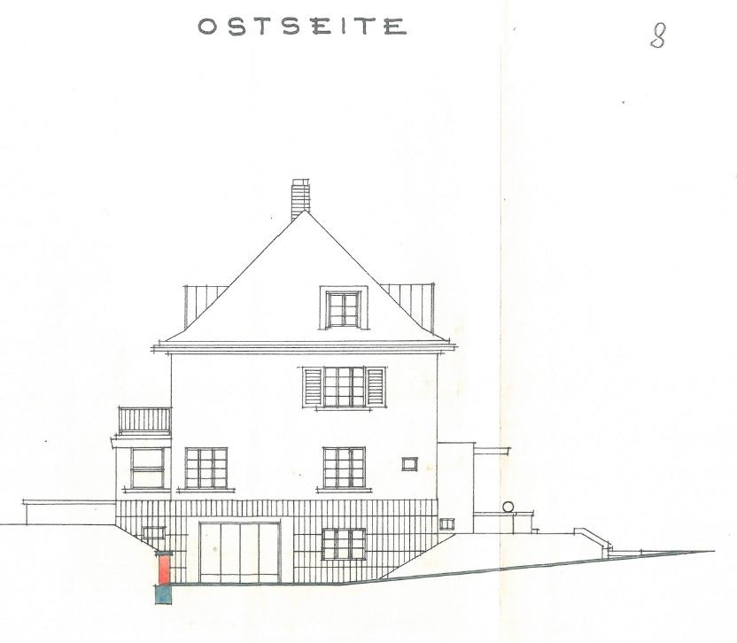Plan Ostseite Haus