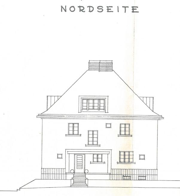 Plan Nordseite Haus