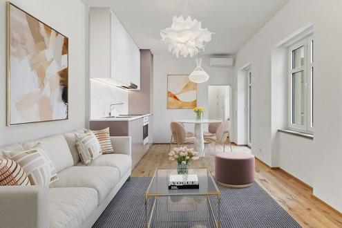 ++ NEU in 1070 Wien ++ Smarte Ein-Zimmer-Wohnung mit BALKON