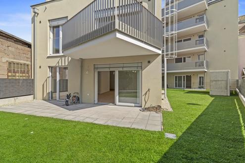 ++ NEU ++ GRÜNES WOHNGLÜCK – 3-Zimmer-Gartenwohnung im PROJEKT KARL74
