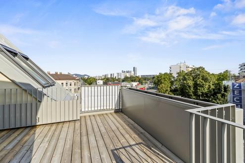 ++ NEU ++ WEITBLICK & WOHNKOMFORT – DG-Wohnung im PROJEKT KARL74
