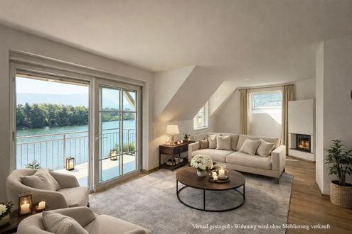 Gro�z�gige Seewohnung mit privatem Seezugang 