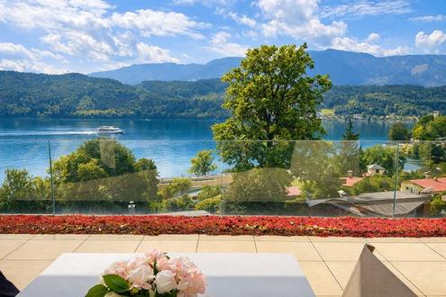 XXL-Wellnesspenthouse mit Seezugang am Millst�tter See