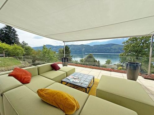 XXL-Wellnesspenthouse mit Seezugang am Millsttter See