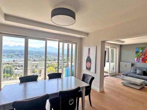 Grozgige Wohnung in Velden am Wrthersee mit See- und Schlossblick