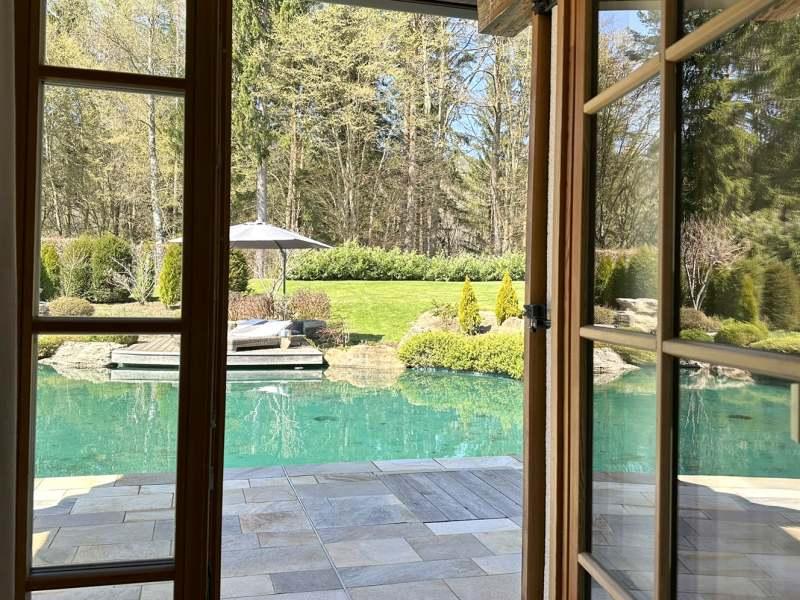 Poolblick K�che klei