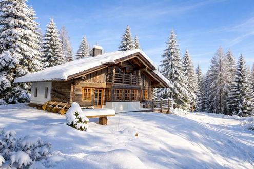 Alm Chalet auf der Sonnenalpe - Nassfeld in K�rnten SKI-IN SKI-OUT 