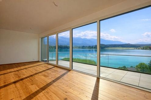 Premium-Seepenthaus am Faaker See mit vollem Seeblick