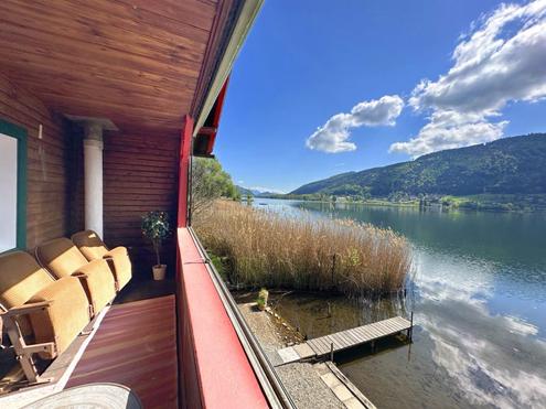 Faszinierendes Seehaus am Ossiacher See am Fu�e des Schiberges Gerlitzen  