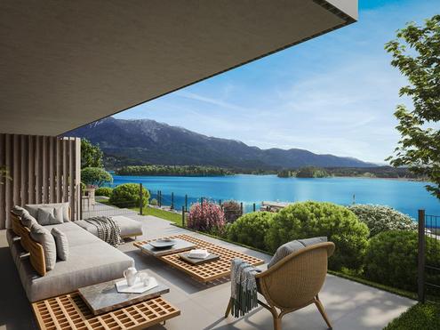 Hochwertige Neubauwohnung mit Seeblick am Faaker See