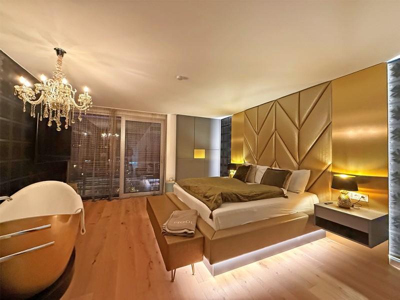 Schlafzimmer Abendst