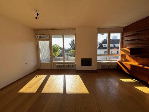 Kaasgrabengasse: Sonnige Neubauwohnung mit Kamin I 2 Balkonen I Garage